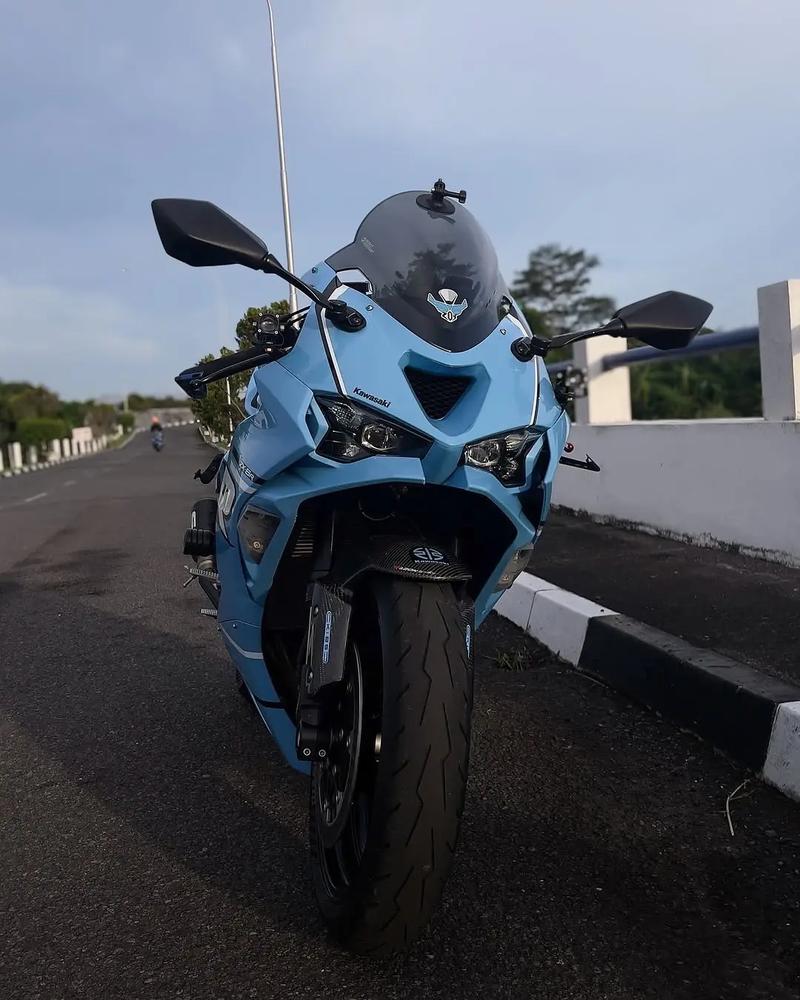 世俗很冷漠,但摩托车的发动机一直滚烫!#kawasaki #